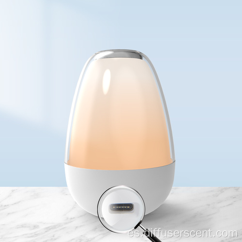 Humidificador de aire de aroma ultrasónico con luz LED